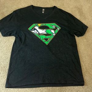 Notre Dame Superman shirt